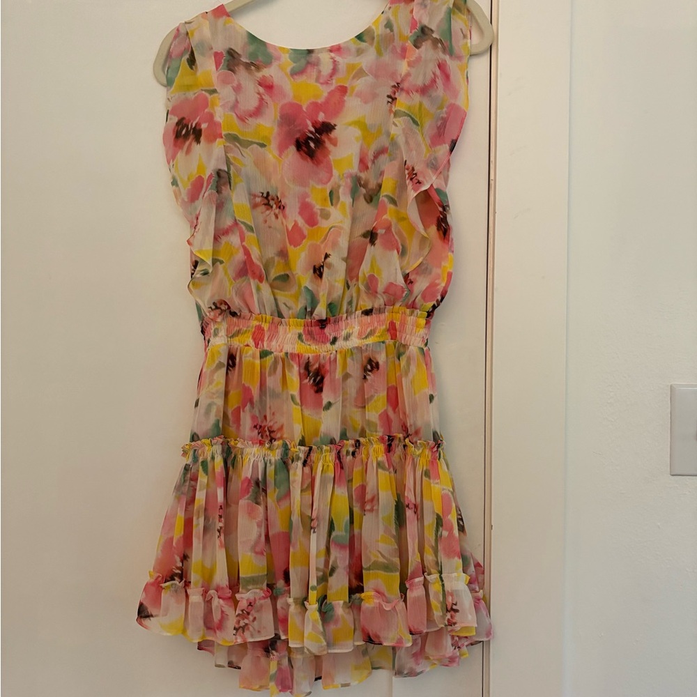 Colorful mini dress
